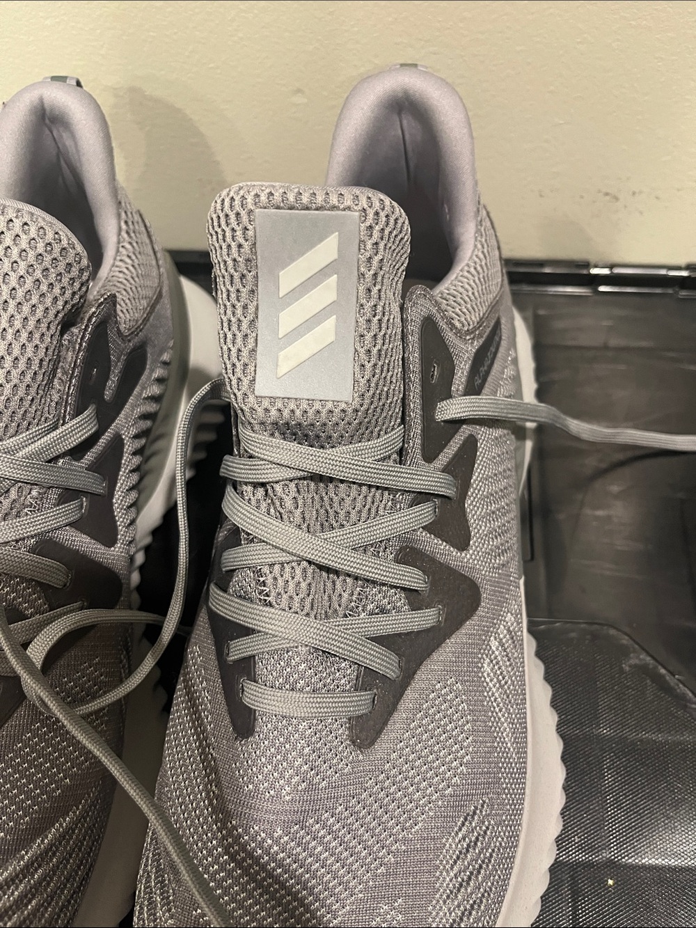 Adidas Alphabounce Grey Men’s Sneakers - Picture 8 of 11
